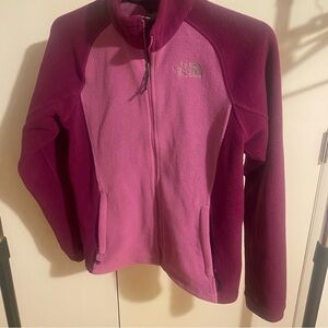 The North Face Women's Two-Tone Pink Fleece Jacket